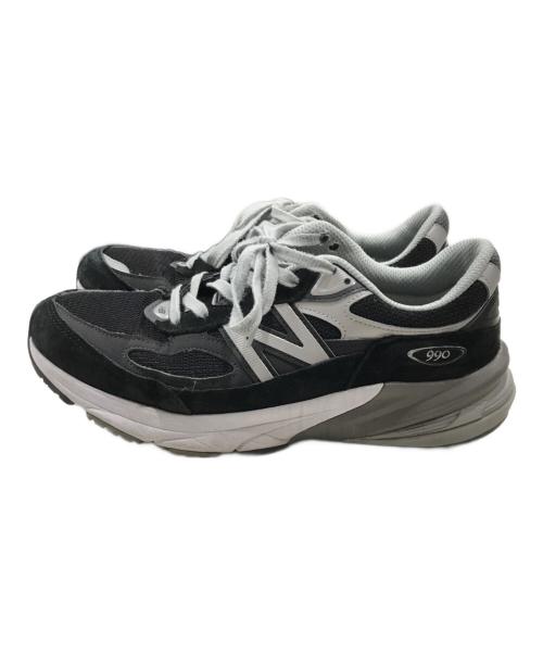 NEW BALANCE（ニューバランス）NEW BALANCE (ニューバランス) ローカットスニーカー/メッシュスニーカー ブラック サイズ:28.0cmの古着・服飾アイテム