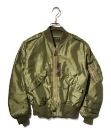 THE REAL McCOY'S（ザ・リアルマッコイズ）の古着「Ｌ-2フライトジャケット/ミリタリージャケット」｜グリーン