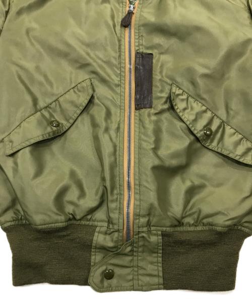 THE REAL McCOY'S（ザ・リアルマッコイズ）THE REAL McCOY'S (ザ・リアルマッコイズ) Ｌ-2フライトジャケット/ミリタリージャケット グリーン サイズ:36の古着・服飾アイテム
