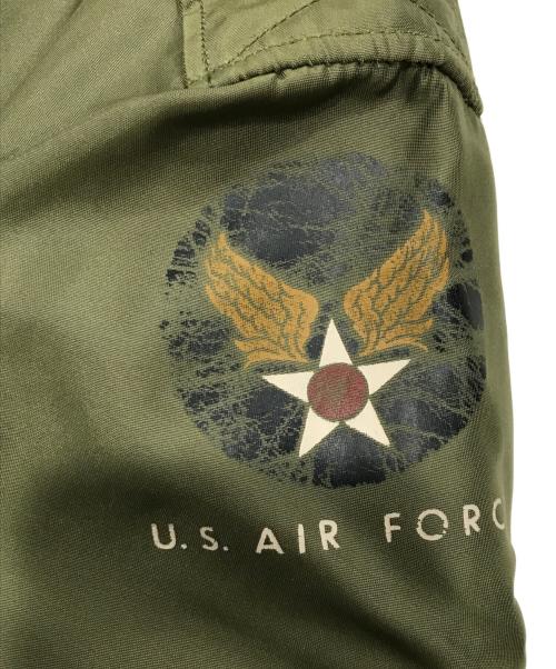 THE REAL McCOY'S（ザ・リアルマッコイズ）THE REAL McCOY'S (ザ・リアルマッコイズ) Ｌ-2フライトジャケット/ミリタリージャケット グリーン サイズ:36の古着・服飾アイテム