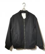 OVERCOATオーバーコート）の古着「MA-1 ボンバージャケット/オーバーサイズジャケット」｜ブラック