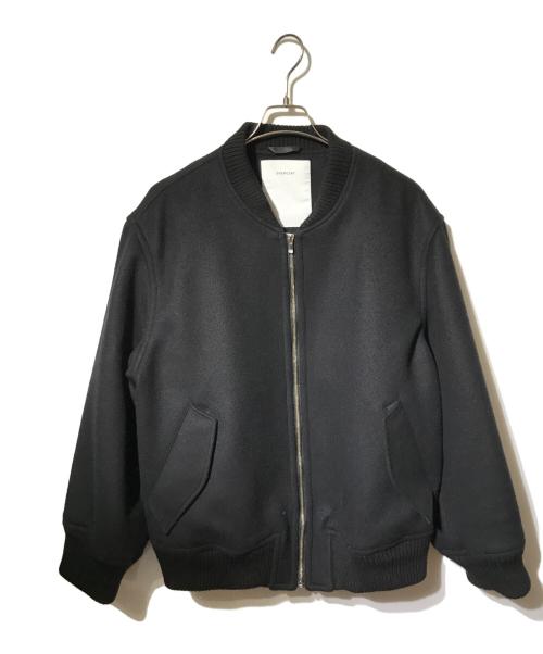 OVERCOAT（オーバーコート）OVERCOAT (オーバーコート) MA-1 ボンバージャケット/オーバーサイズジャケット ブラック サイズ:Mの古着・服飾アイテム