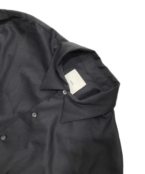 Lui's（ルイス）Lui's (ルイス) バンブーレーヨンエアリーシャツ/長袖シャツ チャコールグレー サイズ:Sの古着・服飾アイテム