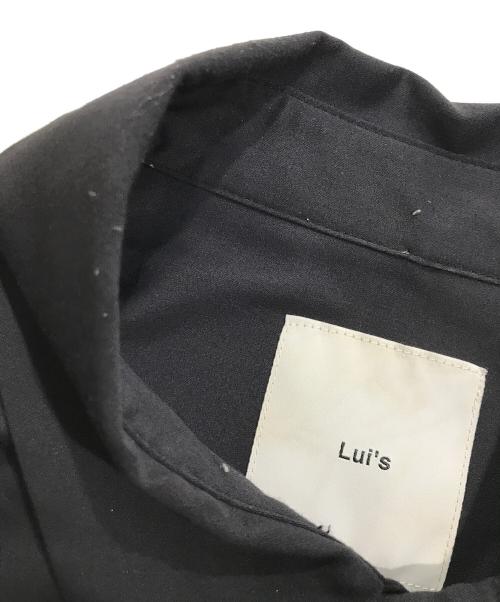 Lui's（ルイス）Lui's (ルイス) バンブーレーヨンエアリーシャツ/長袖シャツ チャコールグレー サイズ:Sの古着・服飾アイテム