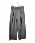 Lui'sルイス）の古着「ファインTRイージーカーブパンツ/スラックス」｜グレー
