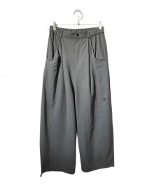 Lui's（ルイス）の古着「ファインTRイージーカーブパンツ/スラックス」｜グレー