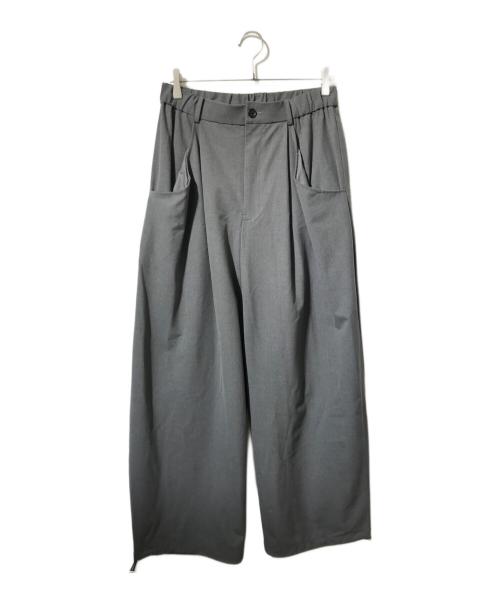 Lui's（ルイス）Lui's (ルイス) ファインTRイージーカーブパンツ/スラックス グレー サイズ:Sの古着・服飾アイテム