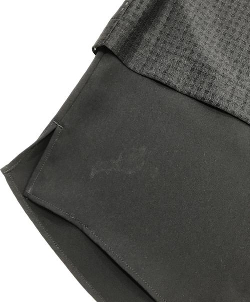 CULLNI（クルニ）CULLNI (クルニ) S/Sジップシャツ/シャツ/シースルー ブラック サイズ:1の古着・服飾アイテム