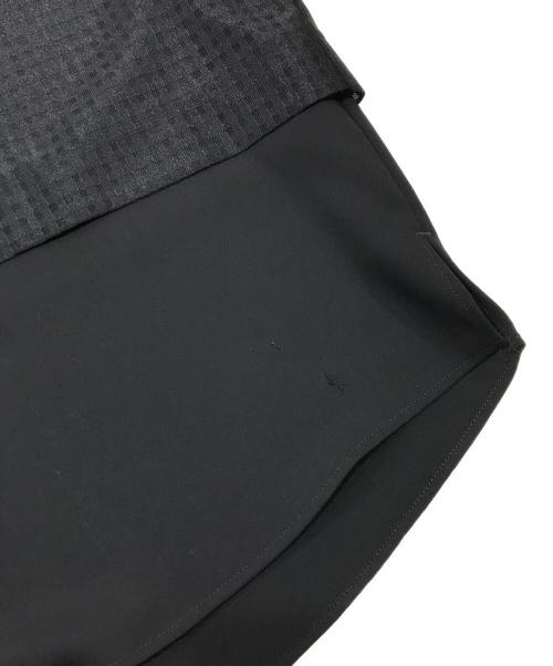 CULLNI（クルニ）CULLNI (クルニ) S/Sジップシャツ/シャツ/シースルー ブラック サイズ:1の古着・服飾アイテム