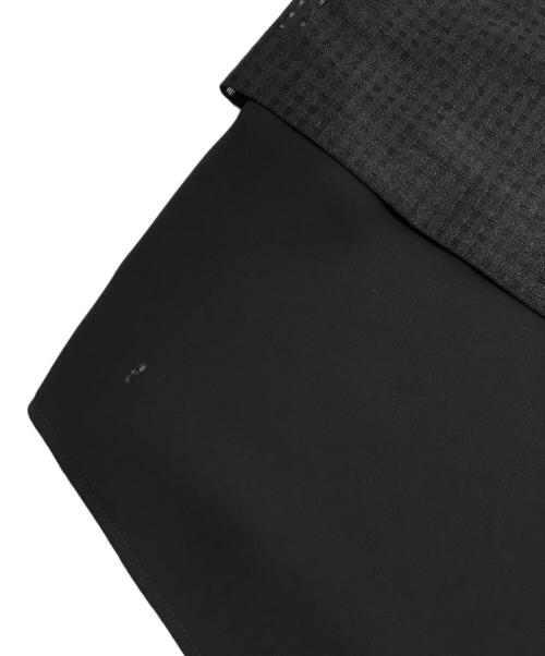 CULLNI（クルニ）CULLNI (クルニ) S/Sジップシャツ/シャツ/シースルー ブラック サイズ:1の古着・服飾アイテム