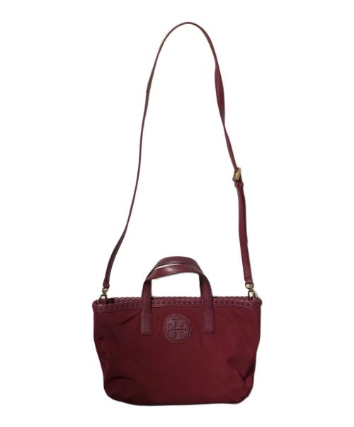 TORY BURCH（トリーバーチ）TORY BURCH (トリーバーチ) 2WAYバッグ/ハンドバッグ/ショルダーバッグ レッドの古着・服飾アイテム