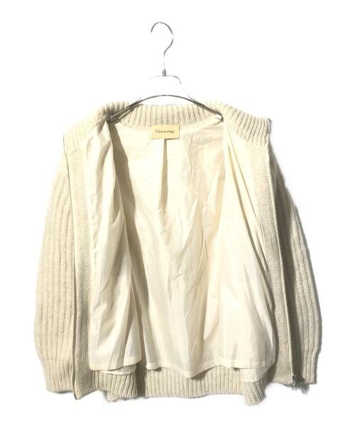 Curensology（カレンソロジー）Curensology (カレンソロジー) ドライバーズニット ホワイト サイズ:SIZE Fの古着・服飾アイテム