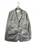 ROUGH&SWELLラフアンドスウェル）の古着「3Bジャケット/ロゴ入りジャケット」｜グレー
