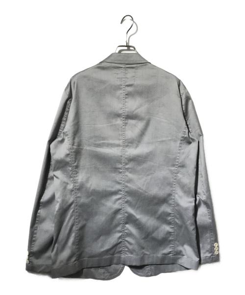 ROUGH&SWELL（ラフアンドスウェル）ROUGH&SWELL (ラフアンドスウェル) 3Bジャケット/ロゴ入りジャケット グレー サイズ:Lの古着・服飾アイテム