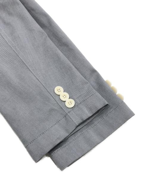 ROUGH&SWELL（ラフアンドスウェル）ROUGH&SWELL (ラフアンドスウェル) 3Bジャケット/ロゴ入りジャケット グレー サイズ:Lの古着・服飾アイテム