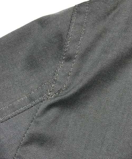 ROUGH&SWELL（ラフアンドスウェル）ROUGH&SWELL (ラフアンドスウェル) 3Bジャケット/ロゴ入りジャケット グレー サイズ:Lの古着・服飾アイテム