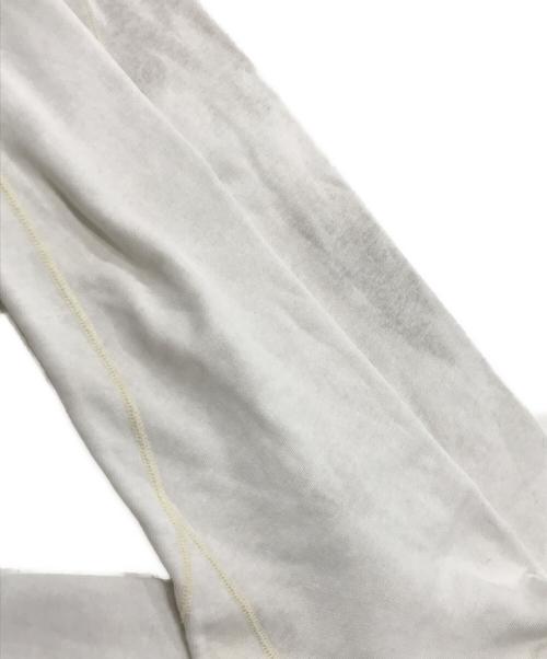 B.V.D（ビーブイディー）B.V.D (ビーブイディー) ラグランヴィンテージスウェット/ロゴ入りスウェット ホワイト×グレー サイズ:Lの古着・服飾アイテム