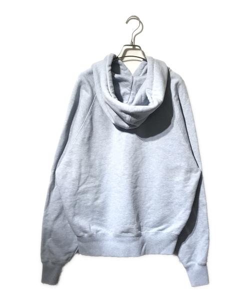 AMI Alexandre Mattiussi（アミアレクサンドルマテュッシ）AMI Alexandre Mattiussi (アミアレクサンドルマテュッシ) ハートロゴフーディー/パーカー スカイブルー サイズ:Mの古着・服飾アイテム