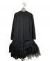 COMME des GARCONS COMME des GARCONS (コムデギャルソン コムデギャルソン) 裾フリルインナーチュールワンピース ブラック サイズ:S：28000円