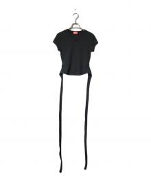 DIESEL（ディーゼル）の古着「Tバニーテイル/カットソー」｜ブラック