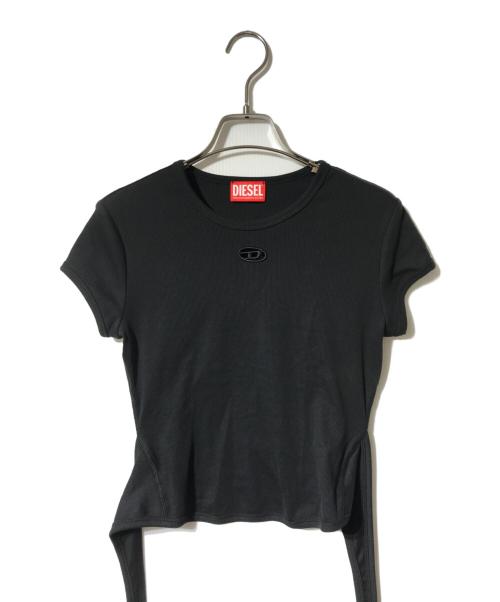 DIESEL（ディーゼル）DIESEL (ディーゼル) Tバニーテイル/カットソー ブラック サイズ:Mの古着・服飾アイテム