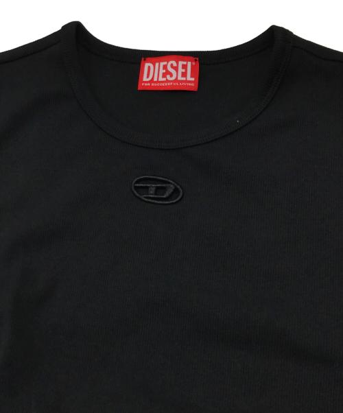 DIESEL（ディーゼル）DIESEL (ディーゼル) Tバニーテイル/カットソー ブラック サイズ:Mの古着・服飾アイテム