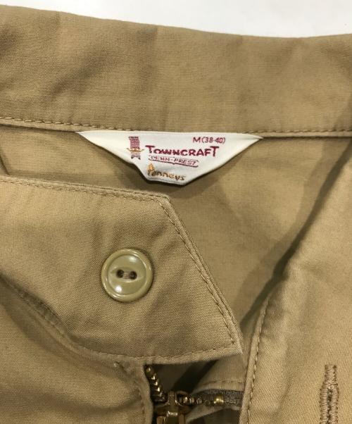 TOWN CRAFT（タウンクラフト）TOWN CRAFT (タウンクラフト) スイングトップ/ラグランスリーブジャケット ベージュ サイズ:Ｍの古着・服飾アイテム