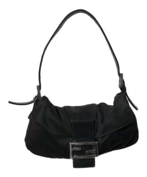 FENDI（フェンディ）FENDI (フェンディ) マンマバケットショルダーバッグ/ショルダーバッグ ブラックの古着・服飾アイテム
