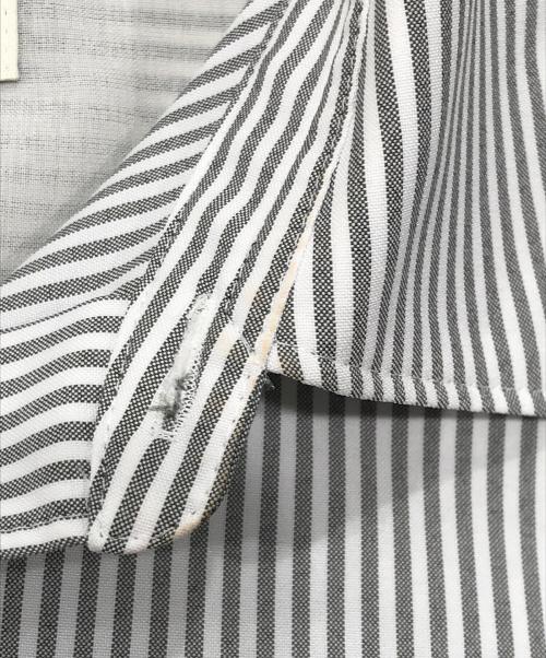 PUBLIC TOKYO（パブリックトウキョウ）PUBLIC TOKYO (パブリックトウキョウ) コンフォートリラックスレギュラーシャツ ベージュ×ホワイト サイズ:1の古着・服飾アイテム