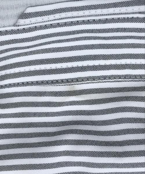 PUBLIC TOKYO（パブリックトウキョウ）PUBLIC TOKYO (パブリックトウキョウ) コンフォートリラックスレギュラーシャツ ベージュ×ホワイト サイズ:1の古着・服飾アイテム