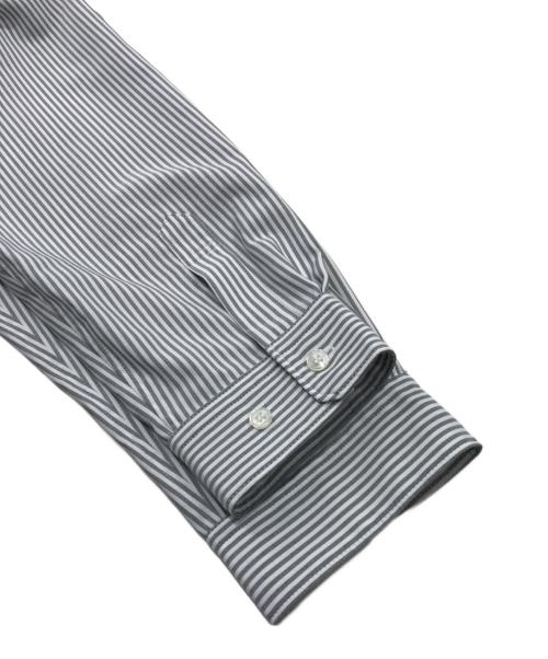 PUBLIC TOKYO（パブリックトウキョウ）PUBLIC TOKYO (パブリックトウキョウ) コンフォートリラックスレギュラーシャツ ベージュ×ホワイト サイズ:1の古着・服飾アイテム