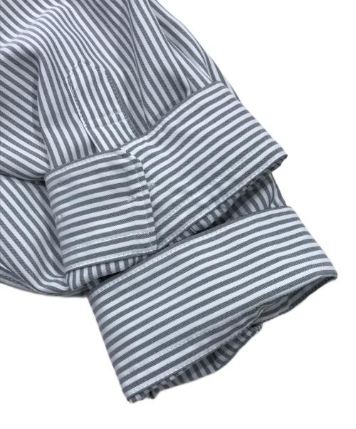 PUBLIC TOKYO（パブリックトウキョウ）PUBLIC TOKYO (パブリックトウキョウ) コンフォートリラックスレギュラーシャツ ベージュ×ホワイト サイズ:1の古着・服飾アイテム