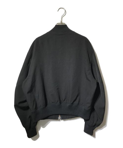 GROUND Y（グラウンドワイ）GROUND Y (グラウンドワイ) ジップMA-1ジャケット ブラック サイズ:3の古着・服飾アイテム
