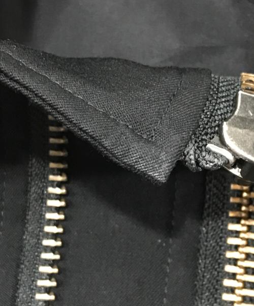 GROUND Y（グラウンドワイ）GROUND Y (グラウンドワイ) ジップMA-1ジャケット ブラック サイズ:3の古着・服飾アイテム