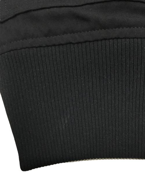 GROUND Y（グラウンドワイ）GROUND Y (グラウンドワイ) ジップMA-1ジャケット ブラック サイズ:3の古着・服飾アイテム