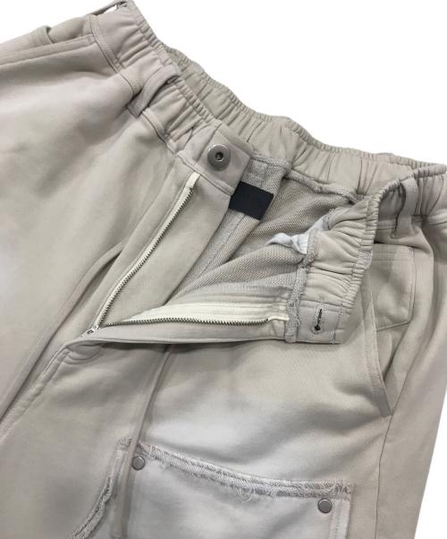 DANKE SCHON（ダンケ シェーン）DANKE SCHON (ダンケ シェーン) ダブルニーショーツ/SULFUR SWEAT W-KNEE SHORTS ベージュ サイズ:Mの古着・服飾アイテム