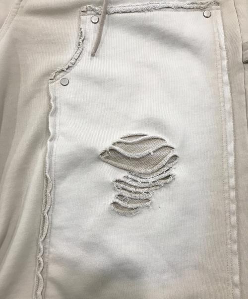 DANKE SCHON（ダンケ シェーン）DANKE SCHON (ダンケ シェーン) ダブルニーショーツ/SULFUR SWEAT W-KNEE SHORTS ベージュ サイズ:Mの古着・服飾アイテム