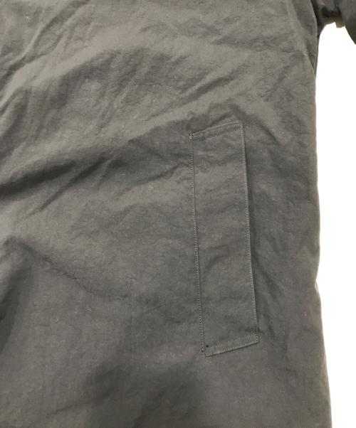 Adam et Rope（アダム エ ロペ）Adam et Rope (アダム エ ロペ) 小松マテ―レ ナイロンコート／トレンチコート ブラック サイズ:Lの古着・服飾アイテム