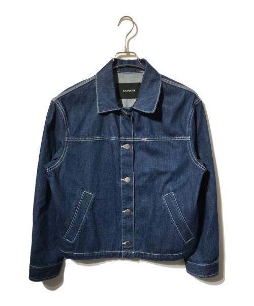 COACH（コーチ）COACH (コーチ) デニム ユーティリティー ジャケット/デニムジャケット インディゴ サイズ:Mの古着・服飾アイテム