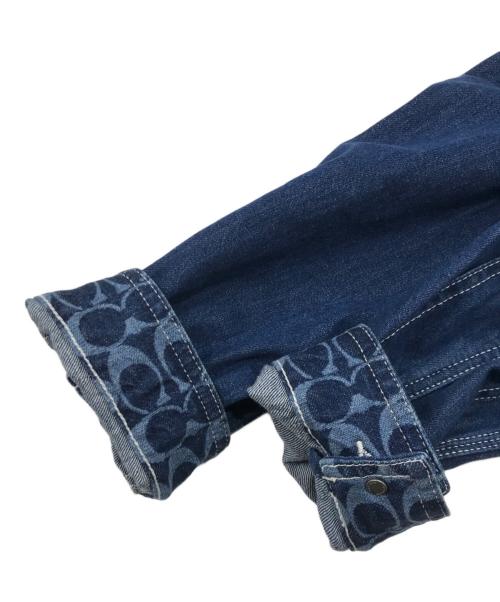 COACH（コーチ）COACH (コーチ) デニム ユーティリティー ジャケット/デニムジャケット インディゴ サイズ:Mの古着・服飾アイテム