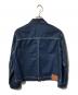 COACH (コーチ) デニム ユーティリティー ジャケット/デニムジャケット インディゴ サイズ:M：15000円