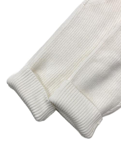 theory luxe（セオリーリュクス）theory luxe (セオリーリュクス) パッチワーククルーネックニット/長袖ニット/TYLON BONZ ベージュ サイズ:38の古着・服飾アイテム