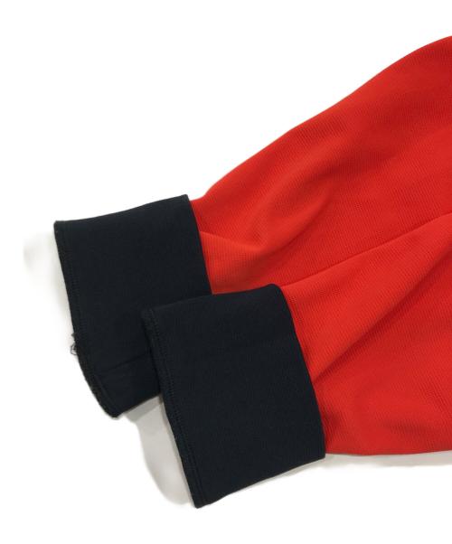 THE NORTH FACE（ザ ノース フェイス）THE NORTH FACE (ザ ノース フェイス) エニータイムジャージージャケット/ジャージ レッド×ブラック サイズ:Mの古着・服飾アイテム