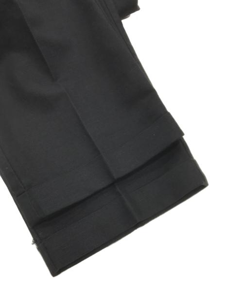 Cambridge Classics（ケンブリッジ・クラシックス）CAMBRIDGE CLASSICS (ケンブリッジ・クラシックス) リネン混オールドタックパンツ/ヴィンテージパンツ ブラック サイズ:34/30の古着・服飾アイテム