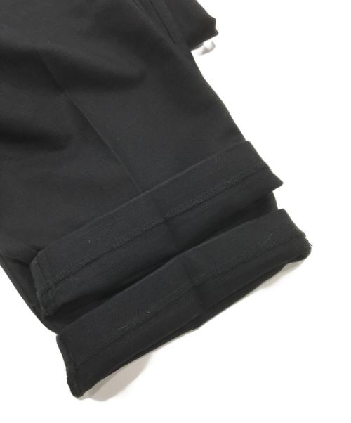 Cambridge Classics（ケンブリッジ・クラシックス）CAMBRIDGE CLASSICS (ケンブリッジ・クラシックス) リネン混オールドタックパンツ/ヴィンテージパンツ ブラック サイズ:34/30の古着・服飾アイテム