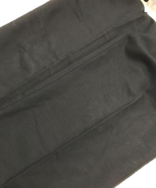 Cambridge Classics（ケンブリッジ・クラシックス）CAMBRIDGE CLASSICS (ケンブリッジ・クラシックス) リネン混オールドタックパンツ/ヴィンテージパンツ ブラック サイズ:34/30の古着・服飾アイテム