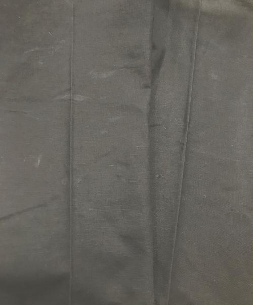 Cambridge Classics（ケンブリッジ・クラシックス）CAMBRIDGE CLASSICS (ケンブリッジ・クラシックス) リネン混オールドタックパンツ/ヴィンテージパンツ ブラック サイズ:34/30の古着・服飾アイテム