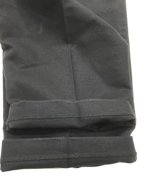 Cambridge Classics（ケンブリッジ・クラシックス）CAMBRIDGE CLASSICS (ケンブリッジ・クラシックス) リネン混オールドタックパンツ/ヴィンテージパンツ ブラック サイズ:34/30の古着・服飾アイテム