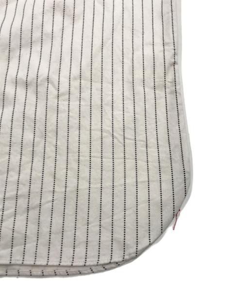 SUGAR CANE（シュガーケーン）SUGAR CANE (シュガーケーン) ストライプシャツ ホワイト サイズ:Mの古着・服飾アイテム