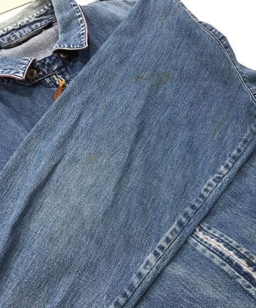 POLO RALPH LAUREN（ポロ・ラルフローレン）POLO RALPH LAUREN (ポロ・ラルフローレン) デニムブルゾン インディゴ サイズ:XXLの古着・服飾アイテム